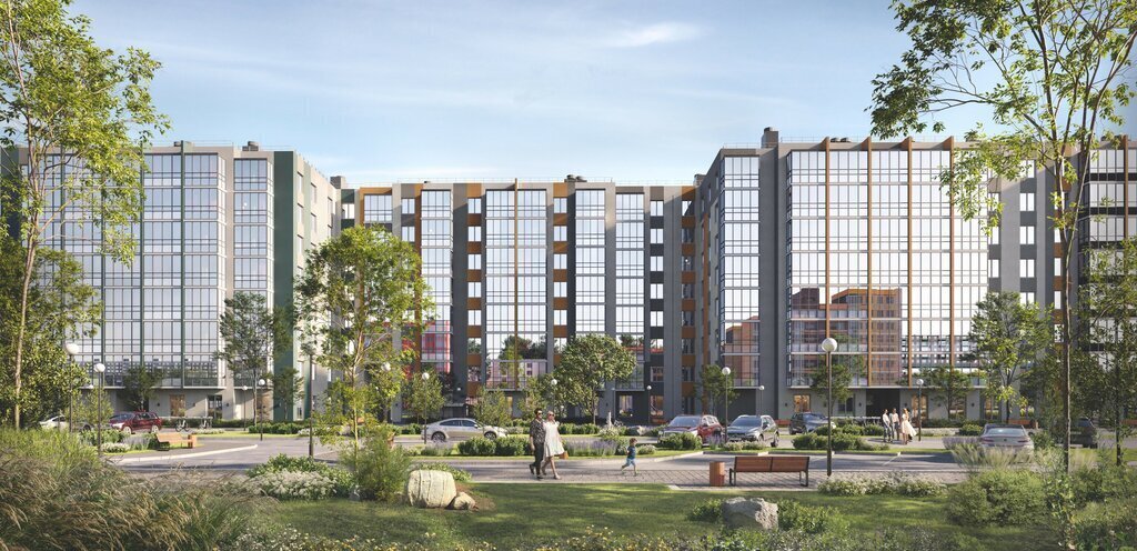 квартира г Колпино пр-кт Ленина 60 ЖК «Астрид» Шушары фото 3