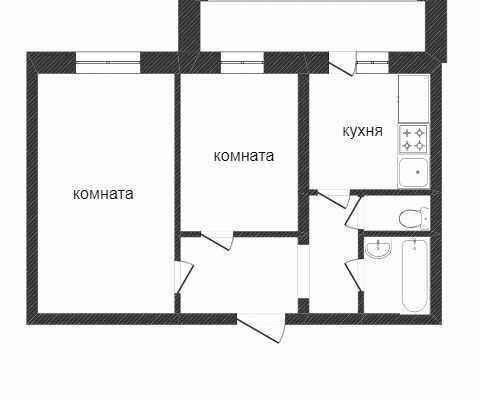 квартира г Пенза ул Лозицкой 1а ЖК Grand Park Октябрьский район фото 1
