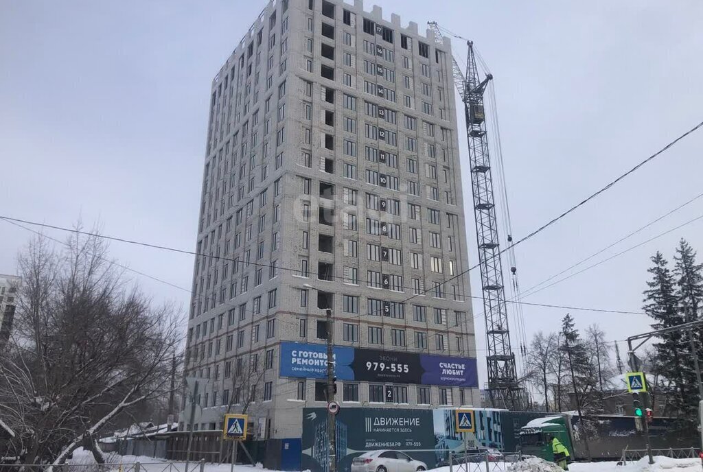 квартира г Пенза р-н Железнодорожный ул Измайлова 46 ЖК «Движение» фото 5
