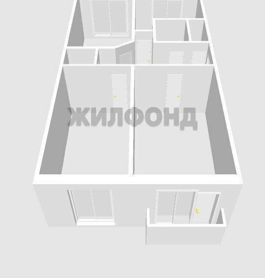 квартира г Новосибирск р-н Дзержинский Золотая Нива ул Доватора 33/3 фото 19