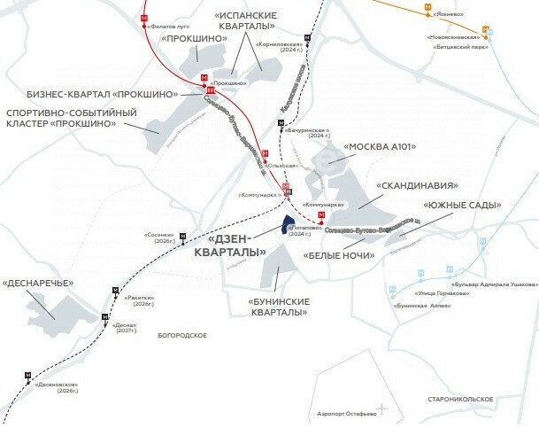 свободного назначения г Москва п Сосенское метро Новохохловская ул. Александры Монаховой / Солнцево – Бутово – Варшавское ш фото 7