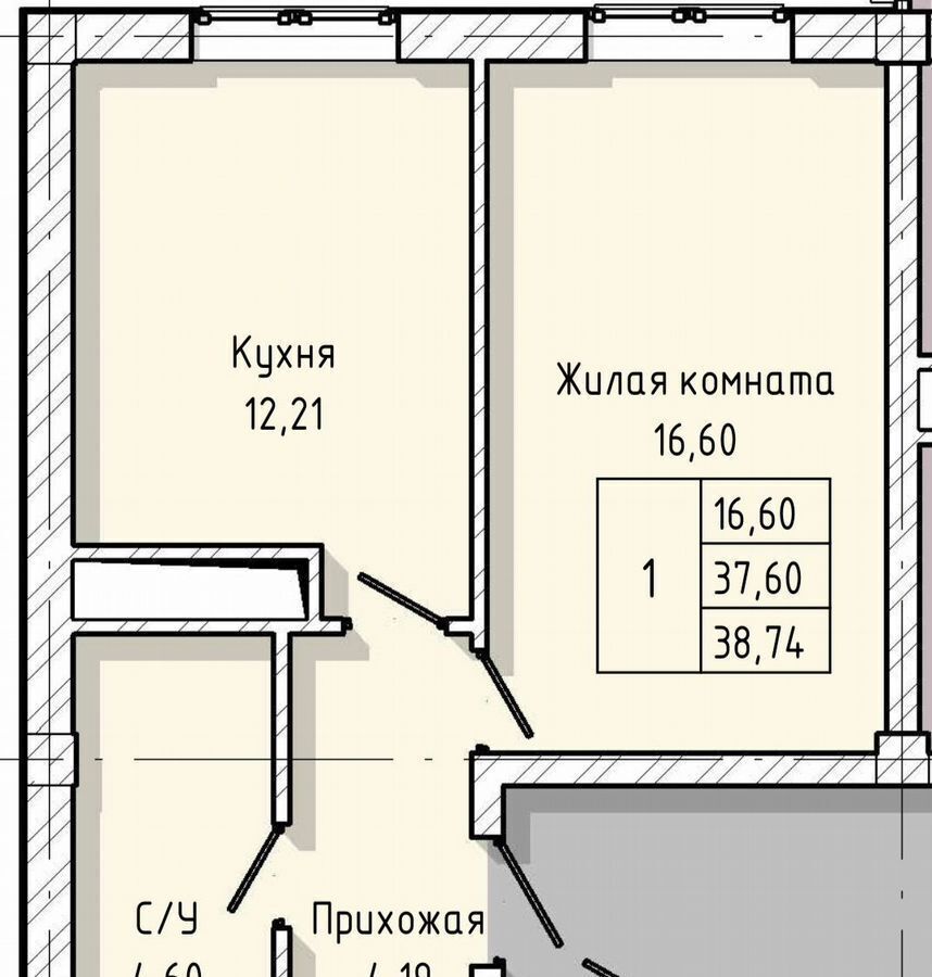 квартира г Нальчик ул Тарчокова 127б фото 2