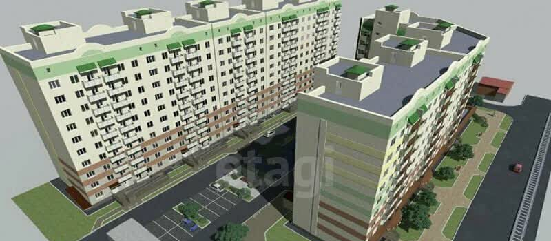 квартира г Саратов Пролетарский р-н Заводской ул Огородная 75в ЖК «ул. Огородная» фото 1