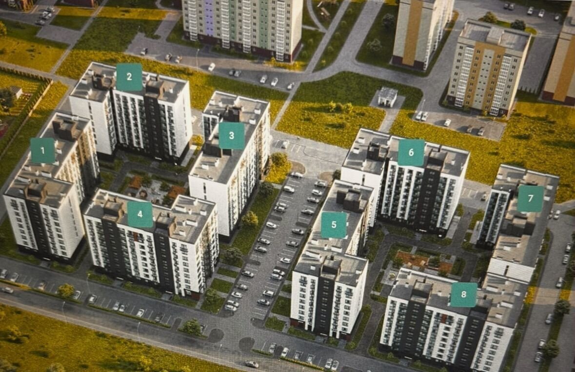 квартира г Калининград р-н Московский ул Поленова 7 ЖК «Этюд» фото 4