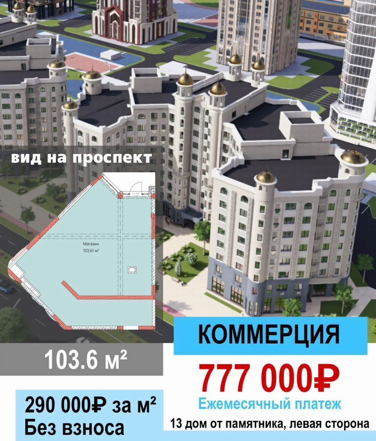 свободного назначения г Грозный пр-кт им В.В.Путина 8 Шейх-Мансуровский район фото 6