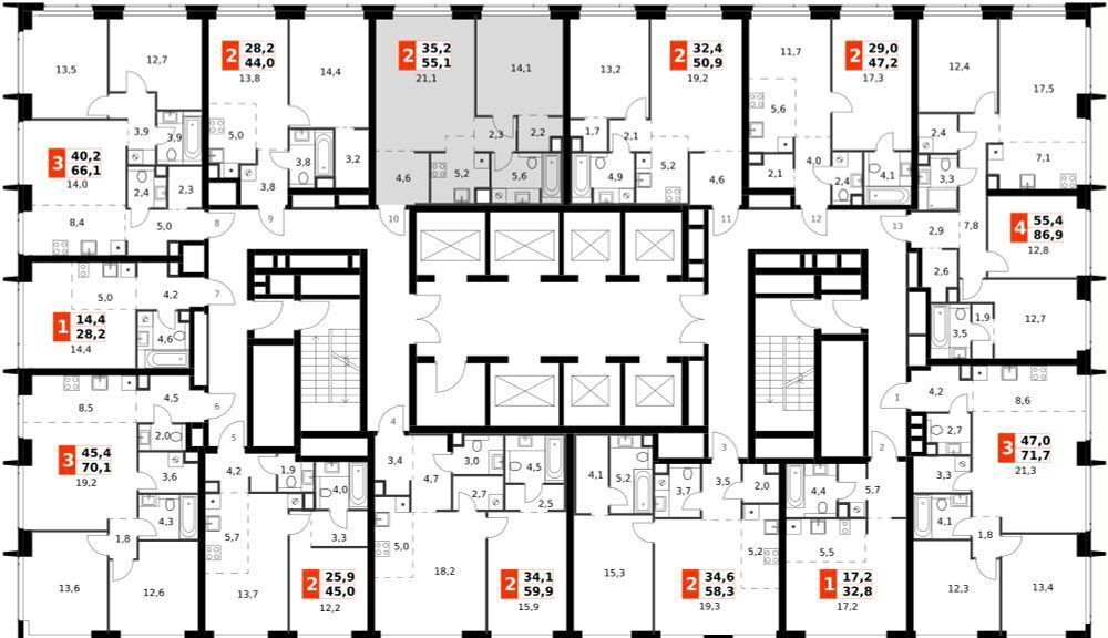 квартира г Москва метро Беговая ЖК AMBER CITY 3-й Хорошёвский проезд, д. 3А фото 2