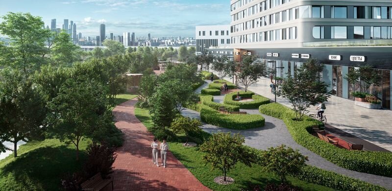 квартира г Москва метро Беговая ЖК AMBER CITY 3-й Хорошёвский проезд, д. 3А фото 18