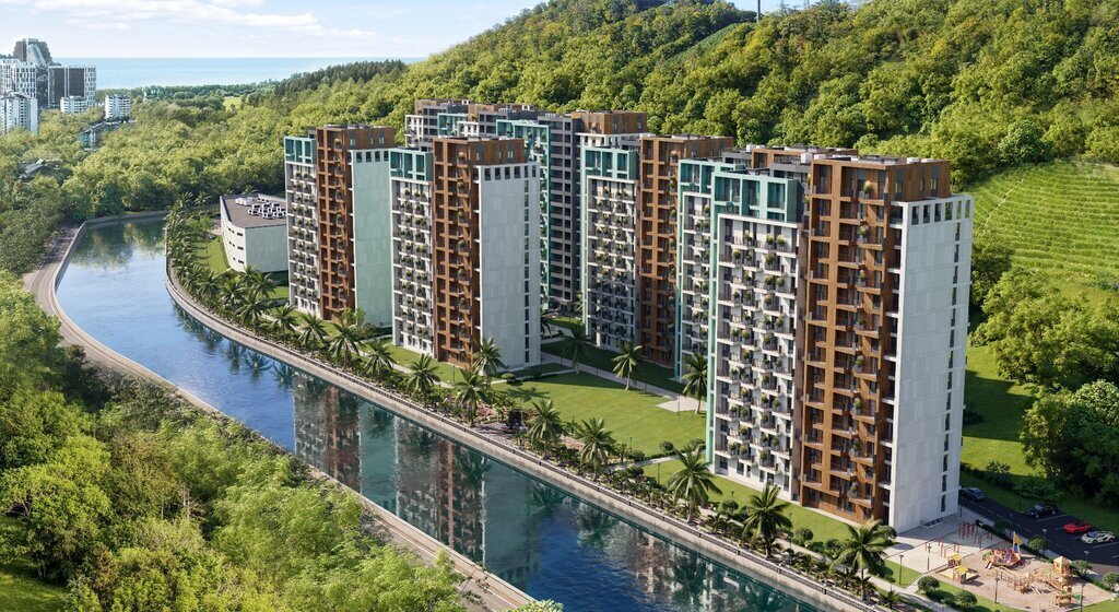 квартира г Сочи р-н Лазаревский Дагомыс ЖК «Чайные Холмы» фото 4