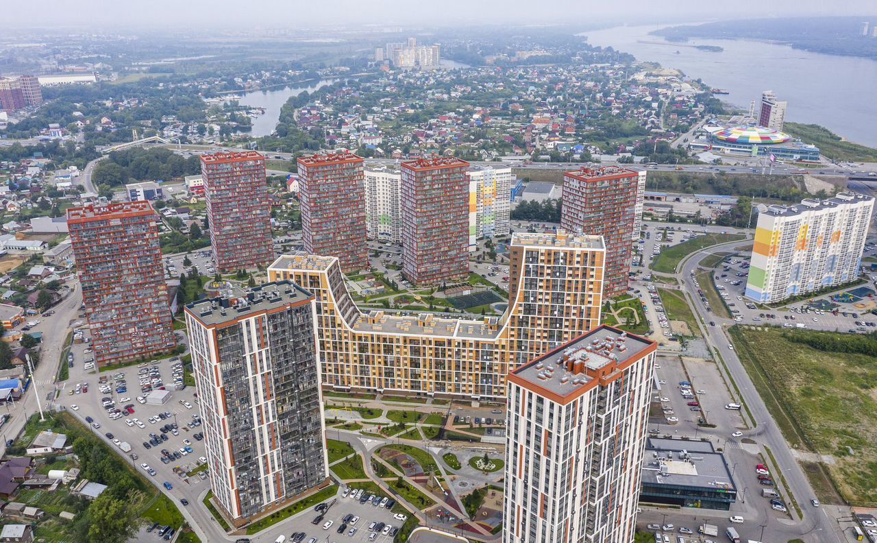 квартира г Новосибирск метро Площадь Гарина-Михайловского р-н Ленинский ул Ясный Берег 10 Город-парк «Ясный берег» фото 9