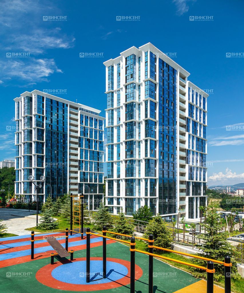 квартира г Сочи Ясногорская, 16/6к 3 фото 21