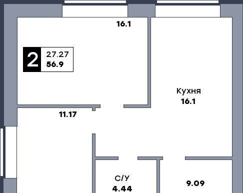 квартира г Самара р-н Куйбышевский ул Заусадебная 2 ЖК «Заречье» фото 1
