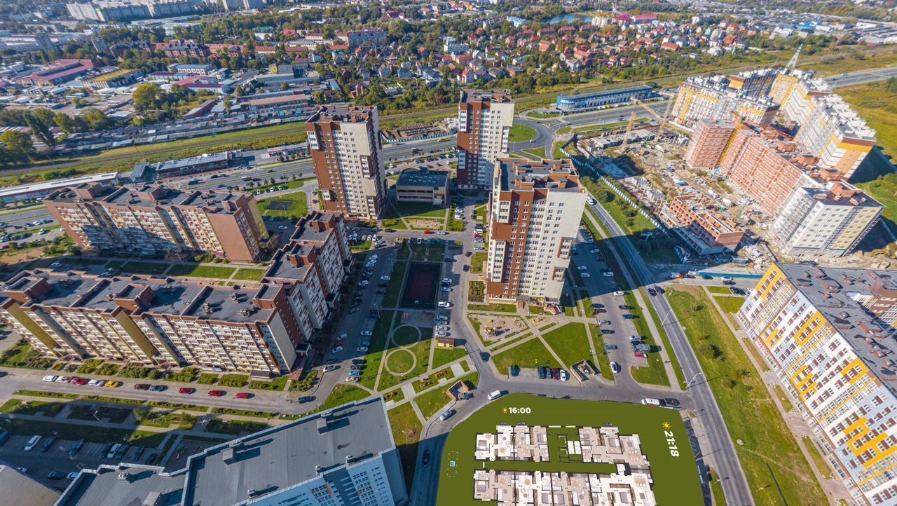 квартира г Калининград р-н Ленинградский ул Елизаветинская 47 ЖК «SunCity» фото 15