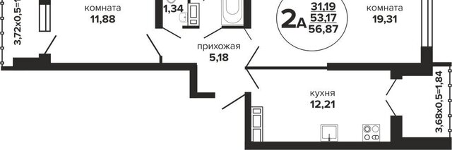 р-н Прикубанский ЖК «Гулливер» фото
