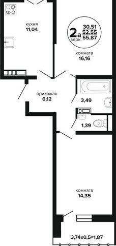 р-н Прикубанский дом 257/7 ЖК «Гулливер» фото