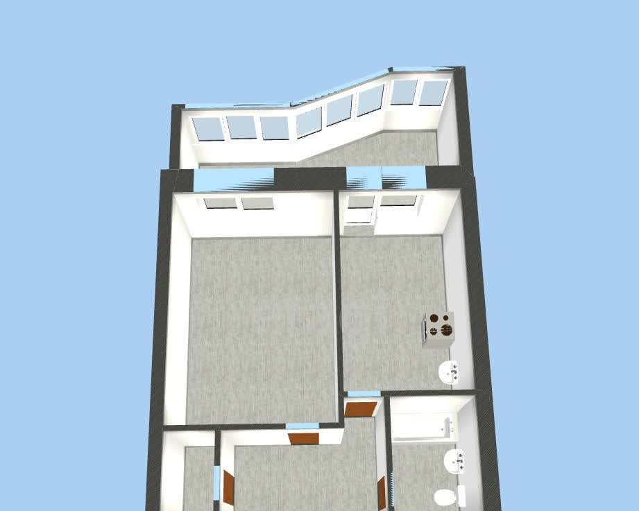 квартира г Уфа р-н Кировский ул Строителей 15/2 фото 16