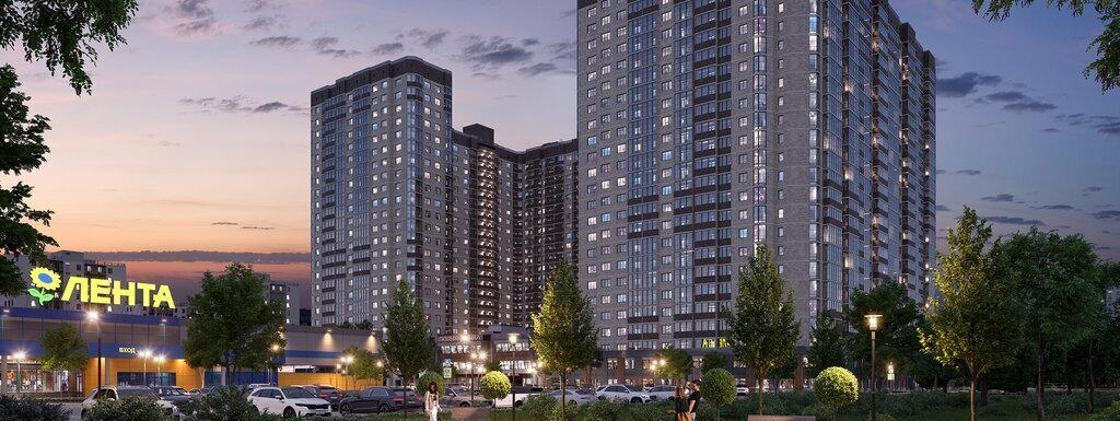 квартира г Краснодар р-н Прикубанский Музыкальный ЖК «Гулливер» фото 5