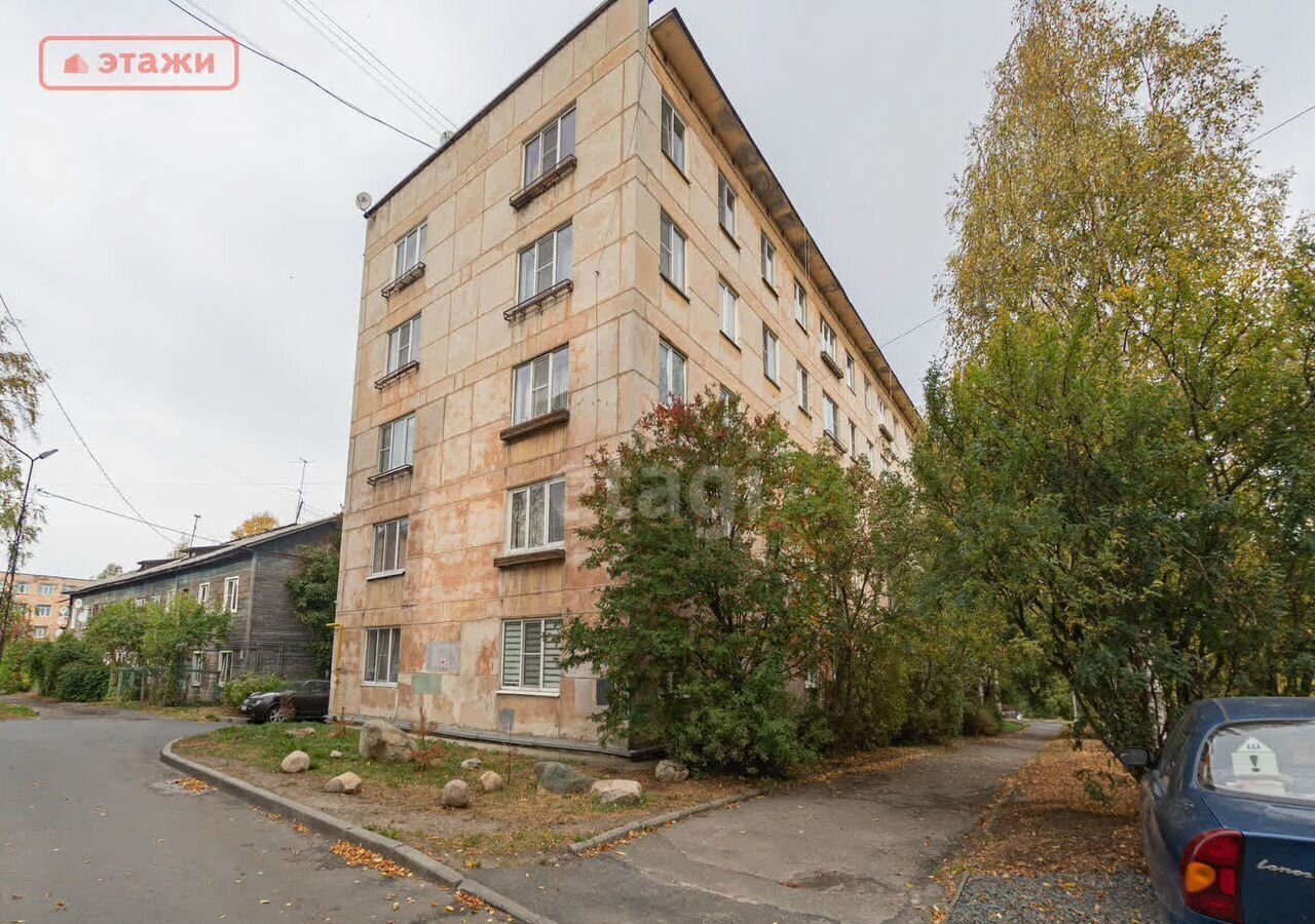 квартира г Петрозаводск р-н Первомайский ул Московская 18 Первомайский фото 32