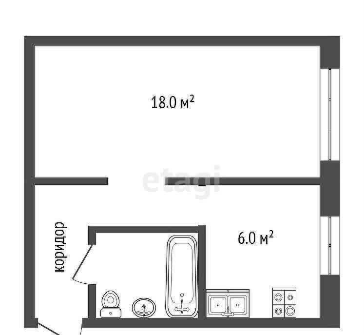квартира г Королев ул Кирова 2 фото 23