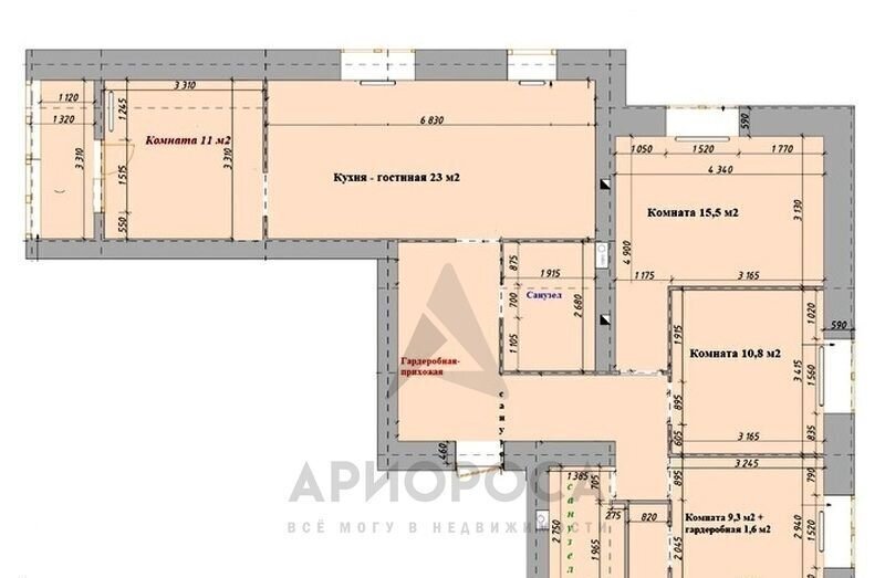 квартира г Волгоград р-н Краснооктябрьский Новоремесленная ул., 7 фото 17