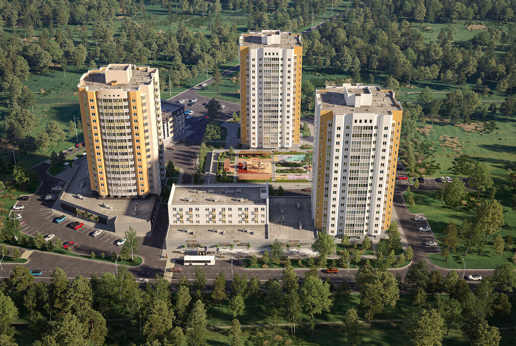 квартира г Тверь р-н Московский ЖК Корона Парк жилой комплекс Урбан Парк фото 3