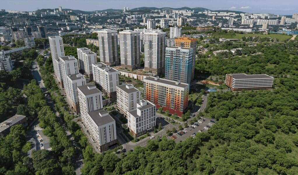 квартира г Владивосток р-н Первомайский ЖК «Меридианы Улисса» фото 9