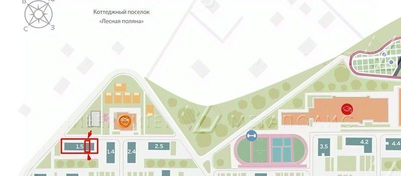 свободного назначения г Одинцово ЖК «Каштановая Роща» 1/5 Внуково, Аэропорт фото 9