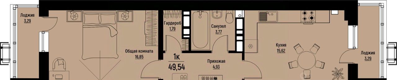 квартира г Пятигорск Скачки фото 1