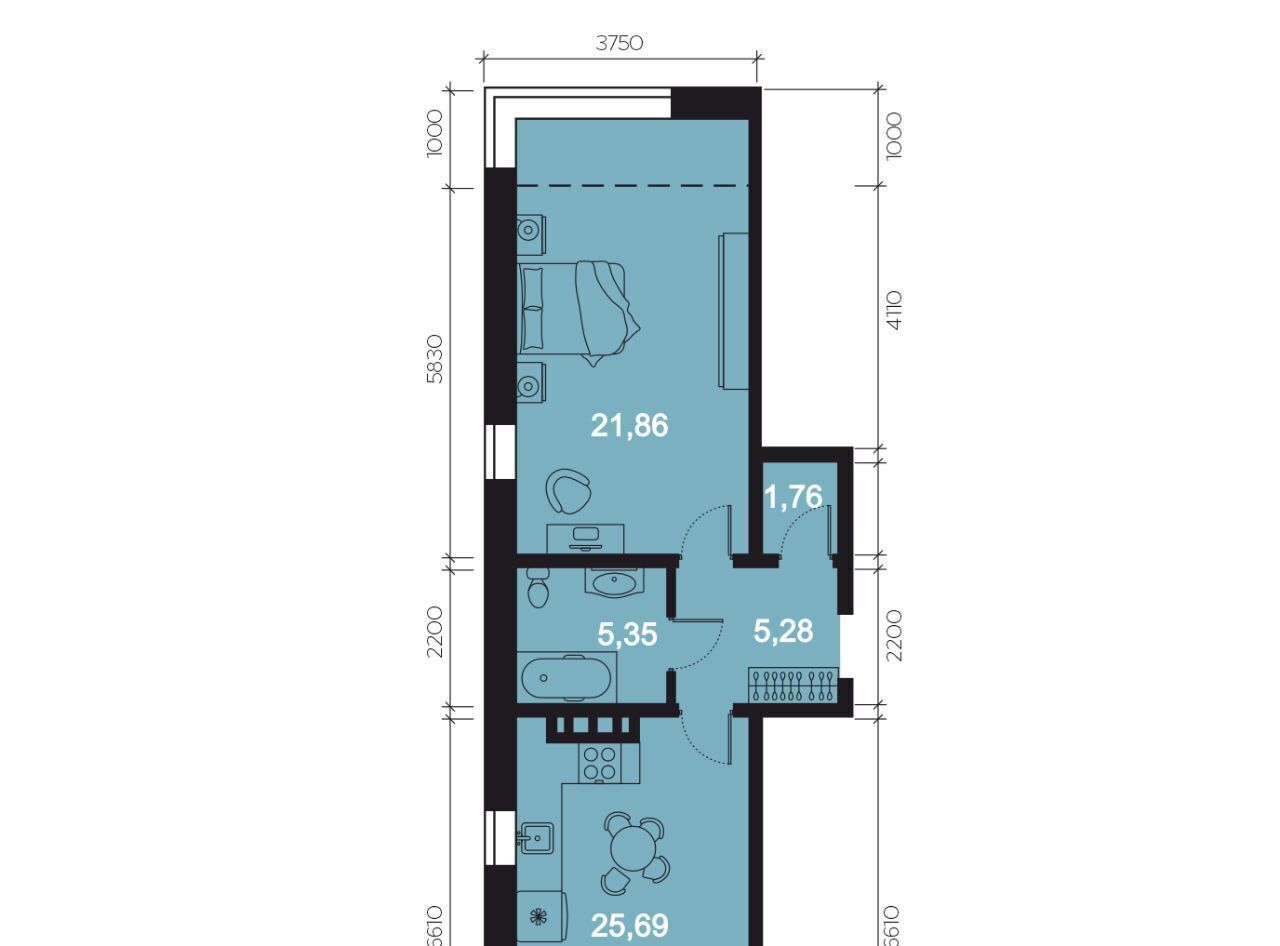 квартира г Иркутск р-н Октябрьский наб. Верхняя, 137 фото 1