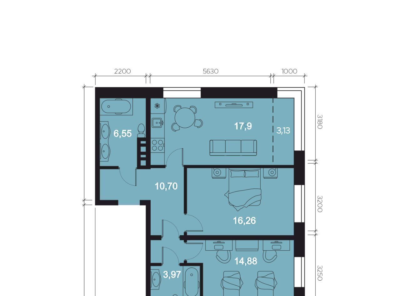 квартира г Иркутск р-н Октябрьский наб. Верхняя, 133 фото 1