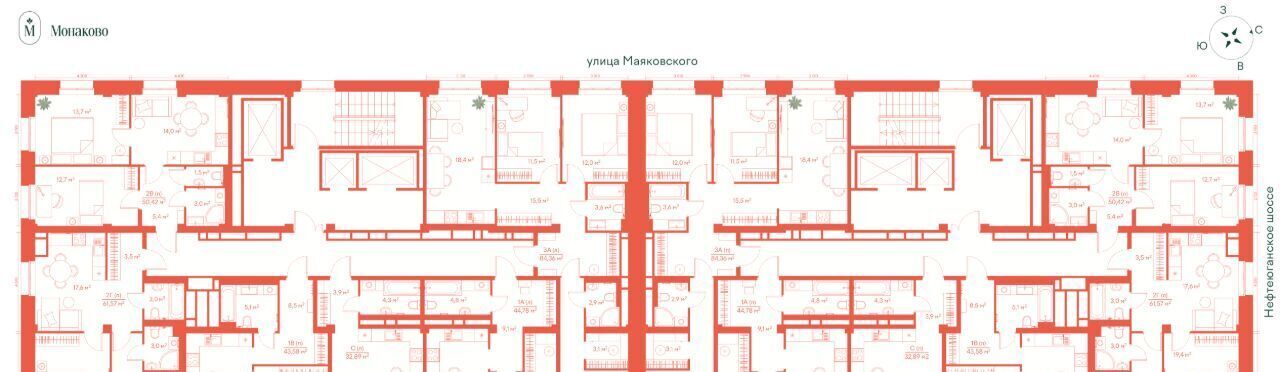 квартира г Сургут квартал 1А, 1А кв-л фото 1