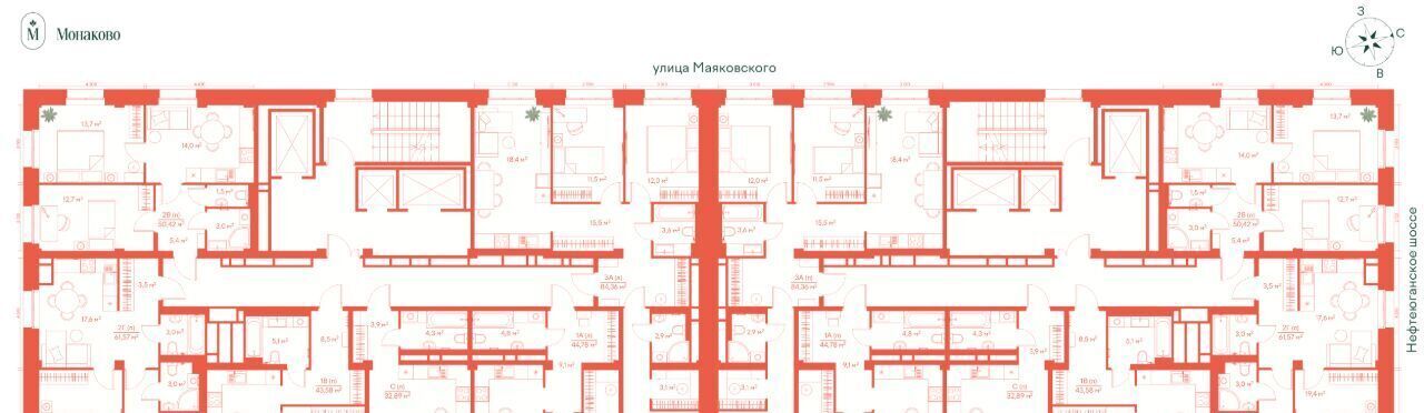 квартира г Сургут квартал 1А, 1А кв-л фото 1