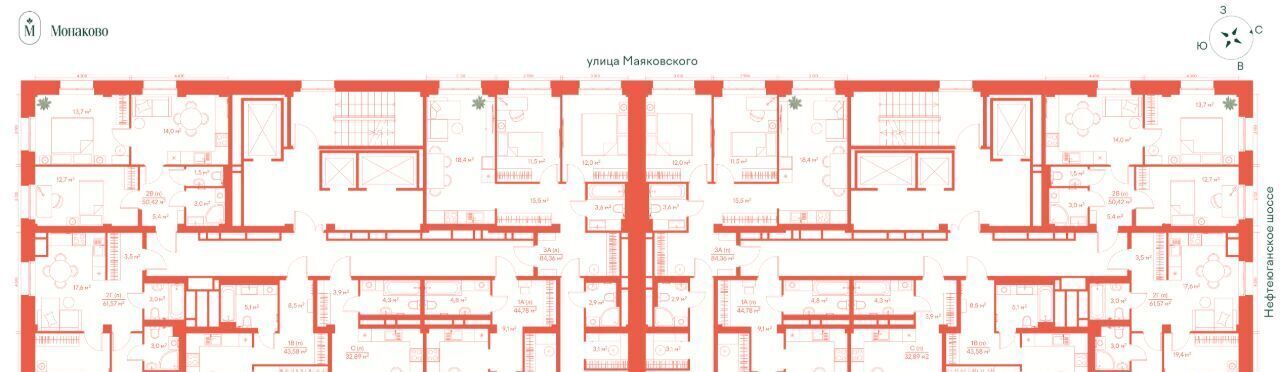 квартира г Сургут квартал 1А, 1А кв-л фото 2