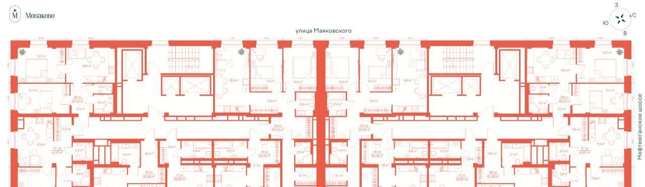 квартира г Сургут квартал 1А, 1А кв-л фото 1