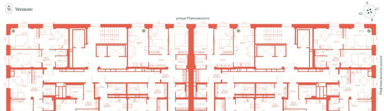 квартира г Сургут квартал 1А, 1А кв-л фото 1