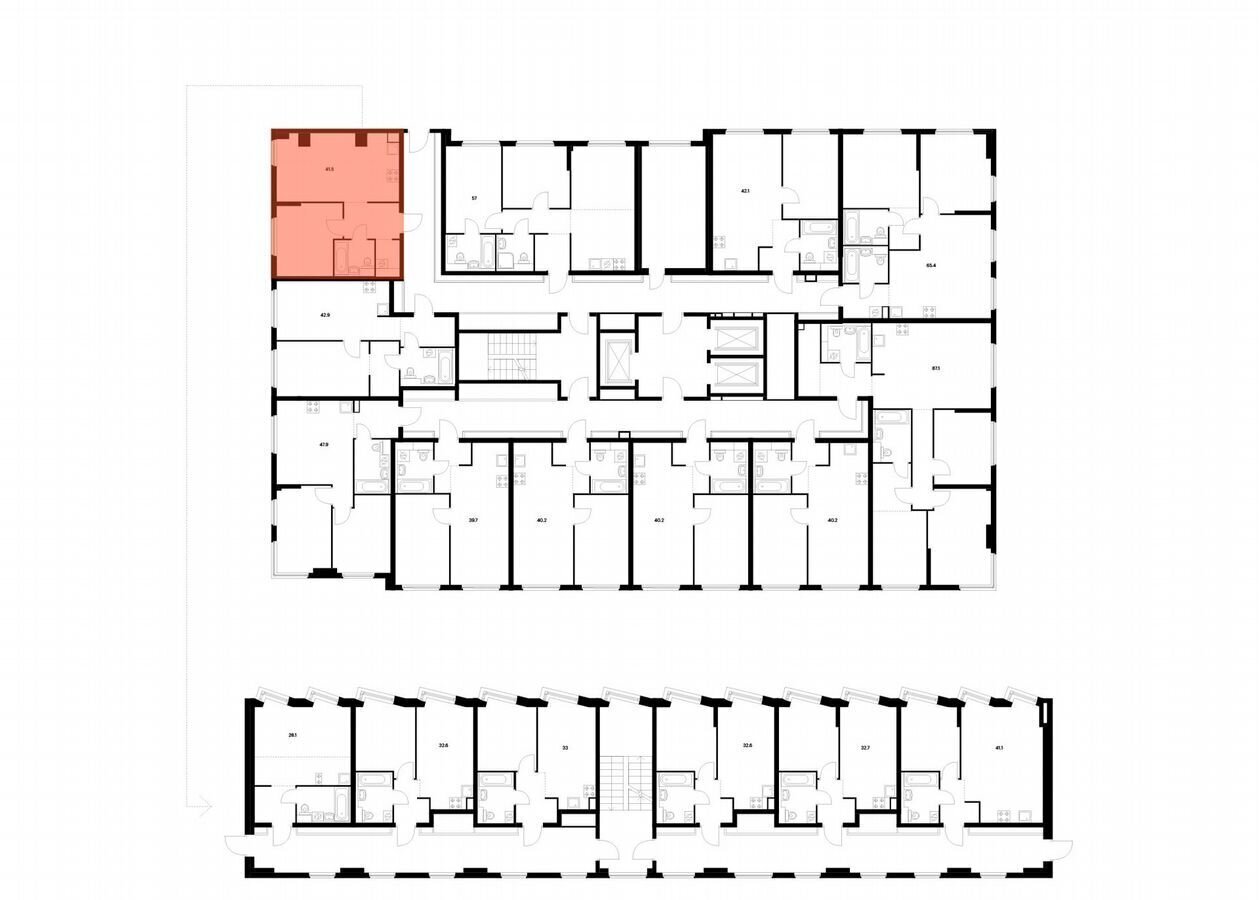 квартира г Москва метро Водный стадион б-р Кронштадтский 20а корп.2 ЖК Кронштадтский 9 вл. 11 фото 2
