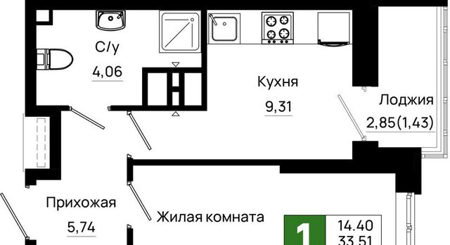 р-н Октябрьский ЖК «Октябрь Парк» фото