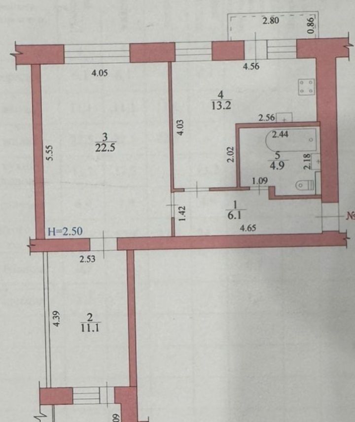 квартира г Волгоград р-н Краснооктябрьский ул им. маршала Еременко 78 фото 25