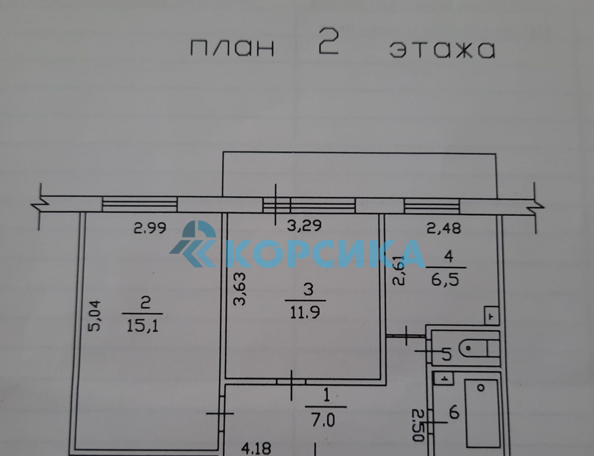 квартира г Набережные Челны р-н Комсомольский 17-й комплекс ЗЯБ ул им Комарова 33 фото 14