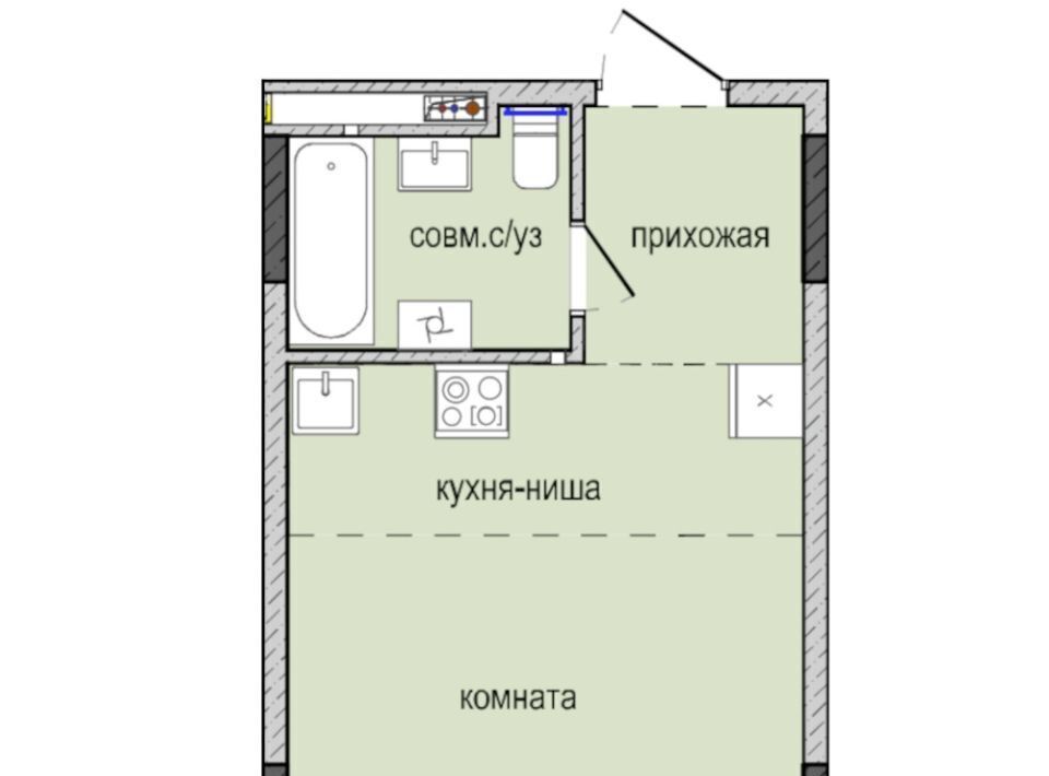 квартира г Ижевск р-н Индустриальный Культбаза ЖК «Ежевика» 10 жилрайон, 8-й мкр фото 1