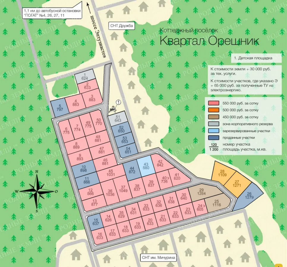земля городской округ Богородский г Ногинск 9764 км, Орешник, г Щербинка, квартал, Горьковское шоссе фото 12