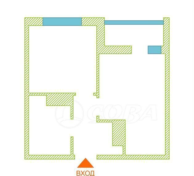 квартира г Тюмень р-н Калининский ул Фармана Салманова 23 фото 2