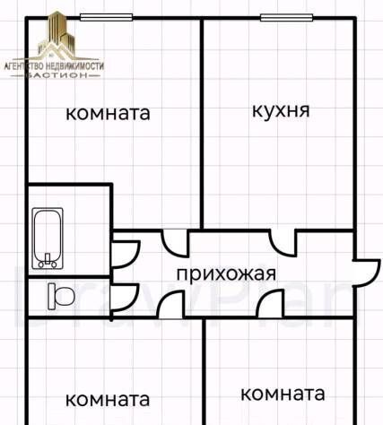 квартира г Уссурийск ул Пролетарская 131 фото 1