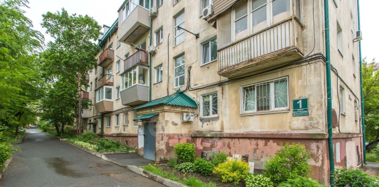 квартира г Владивосток р-н Первореченский ул Вострецова 1 фото 38