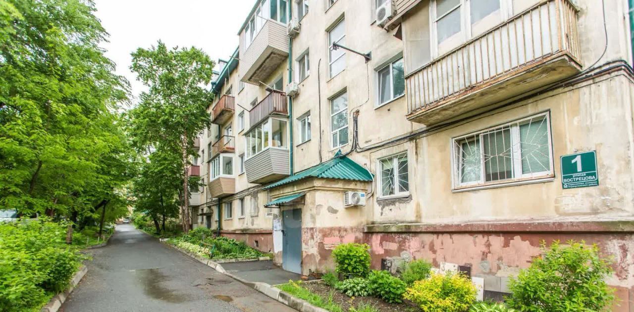 квартира г Владивосток р-н Первореченский ул Вострецова 1 фото 40