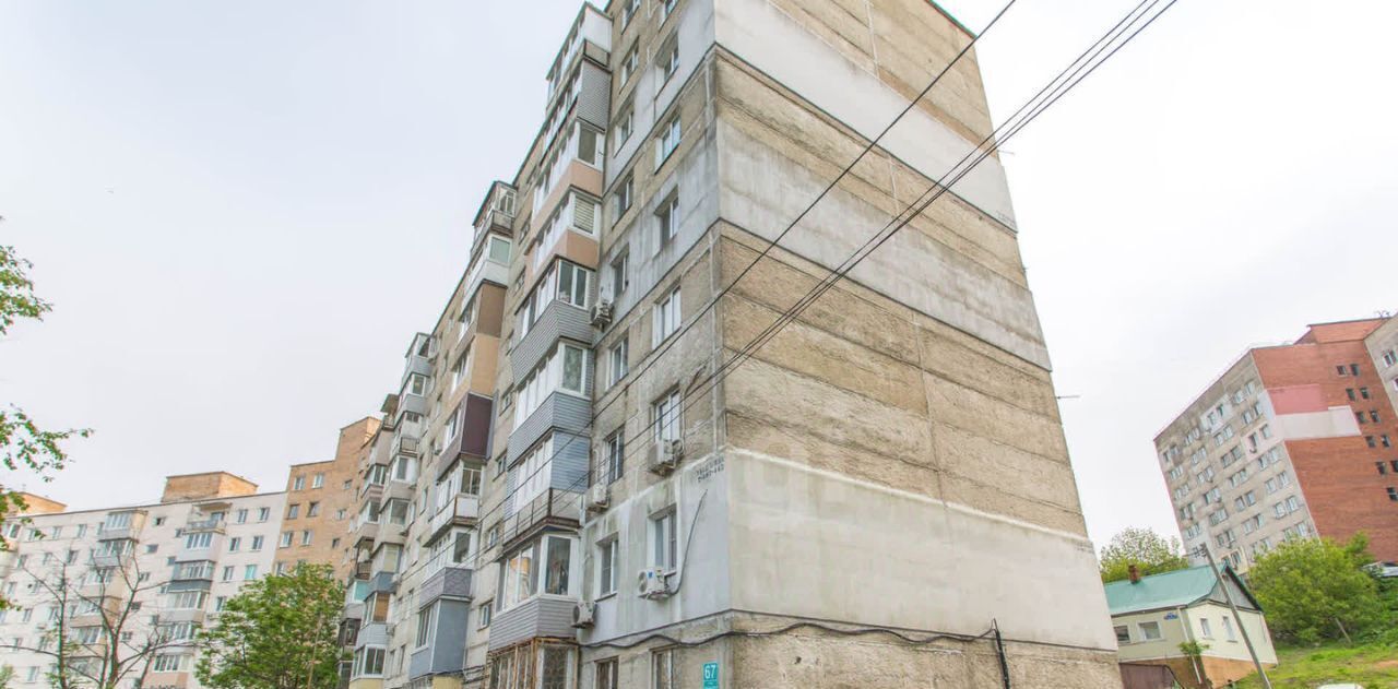квартира г Владивосток р-н Первомайский ул Гризодубовой 67 фото 33