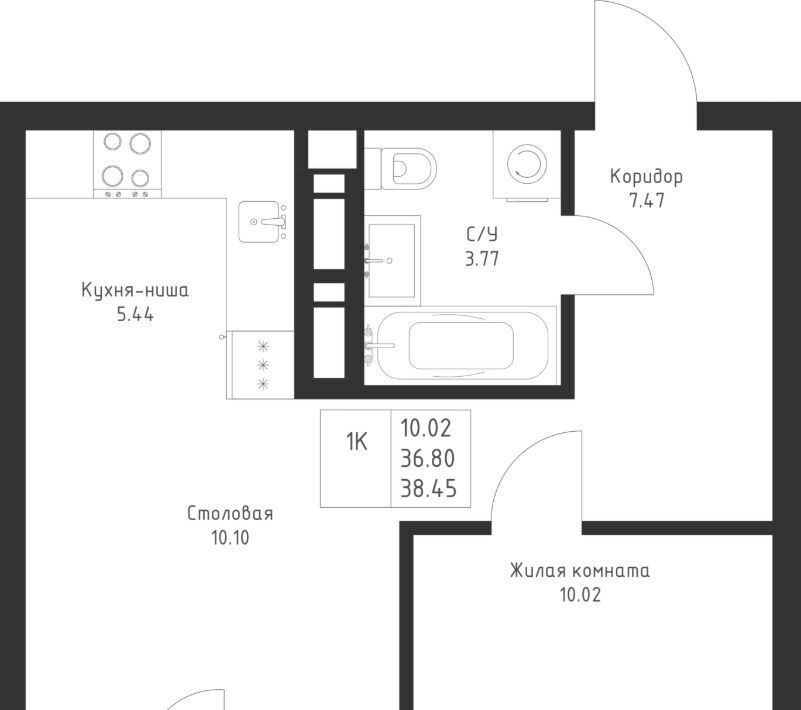 квартира г Казань метро Горки р-н Советский Седьмое Небо жилрайон фото 3