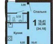 квартира г Магнитогорск р-н Орджоникидзевский ул Жукова 17 фото 2