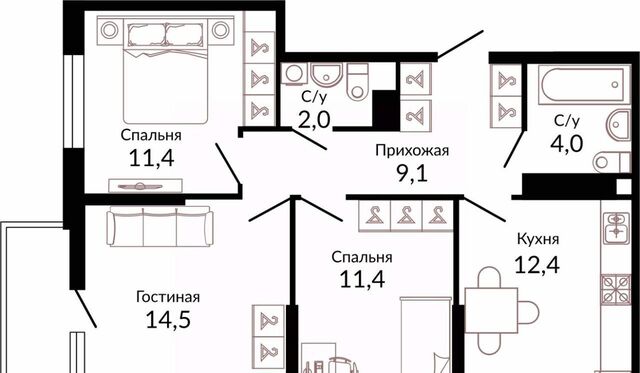 р-н Прикубанский ул Конгрессная 43 фото