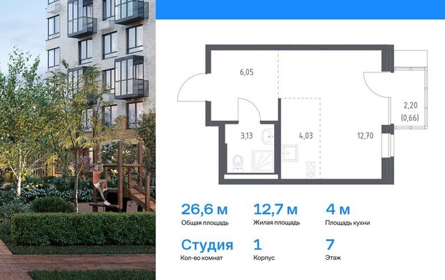 п Рязановское ЖК «Подольские кварталы» метро Остафьево метро Щербинка к 1, квартал № 103 фото