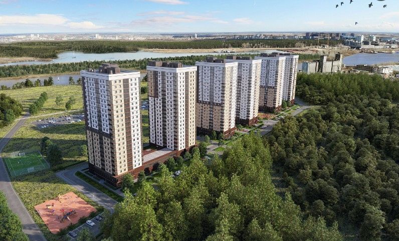 квартира г Тюмень р-н Ленинский ул Дамбовская 29 ЖК QUATTRO корп. 2 фото 7